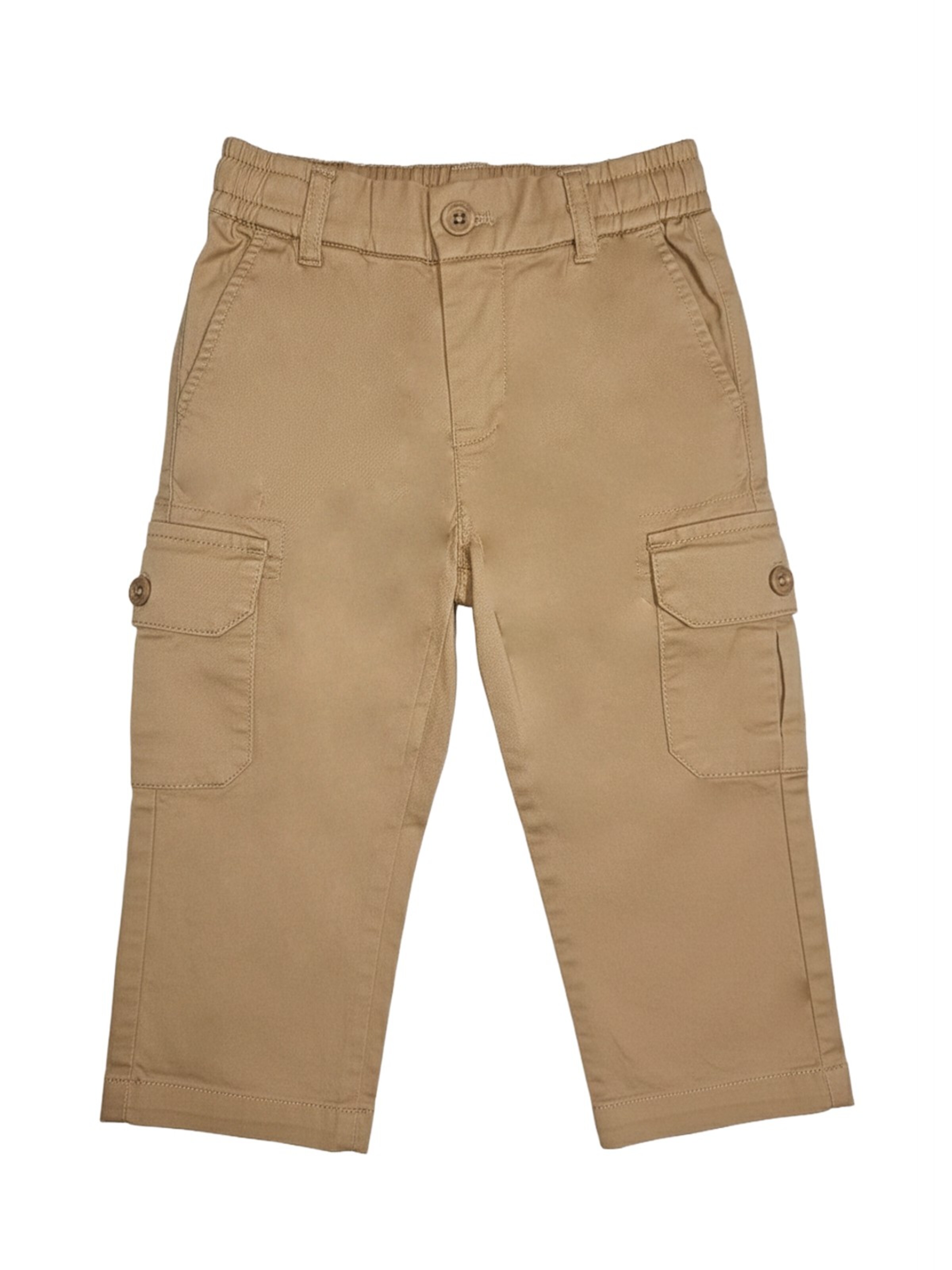 Jeckerson Regular Broek 'Pantalone beige per neonato' in Beige: voorkant