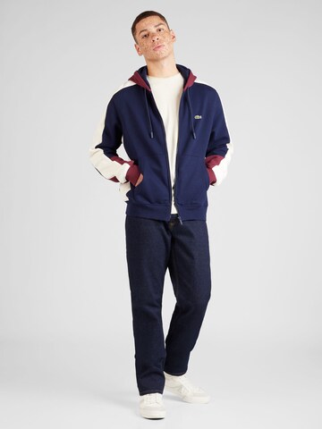 LACOSTE Sweatjacke in Blau