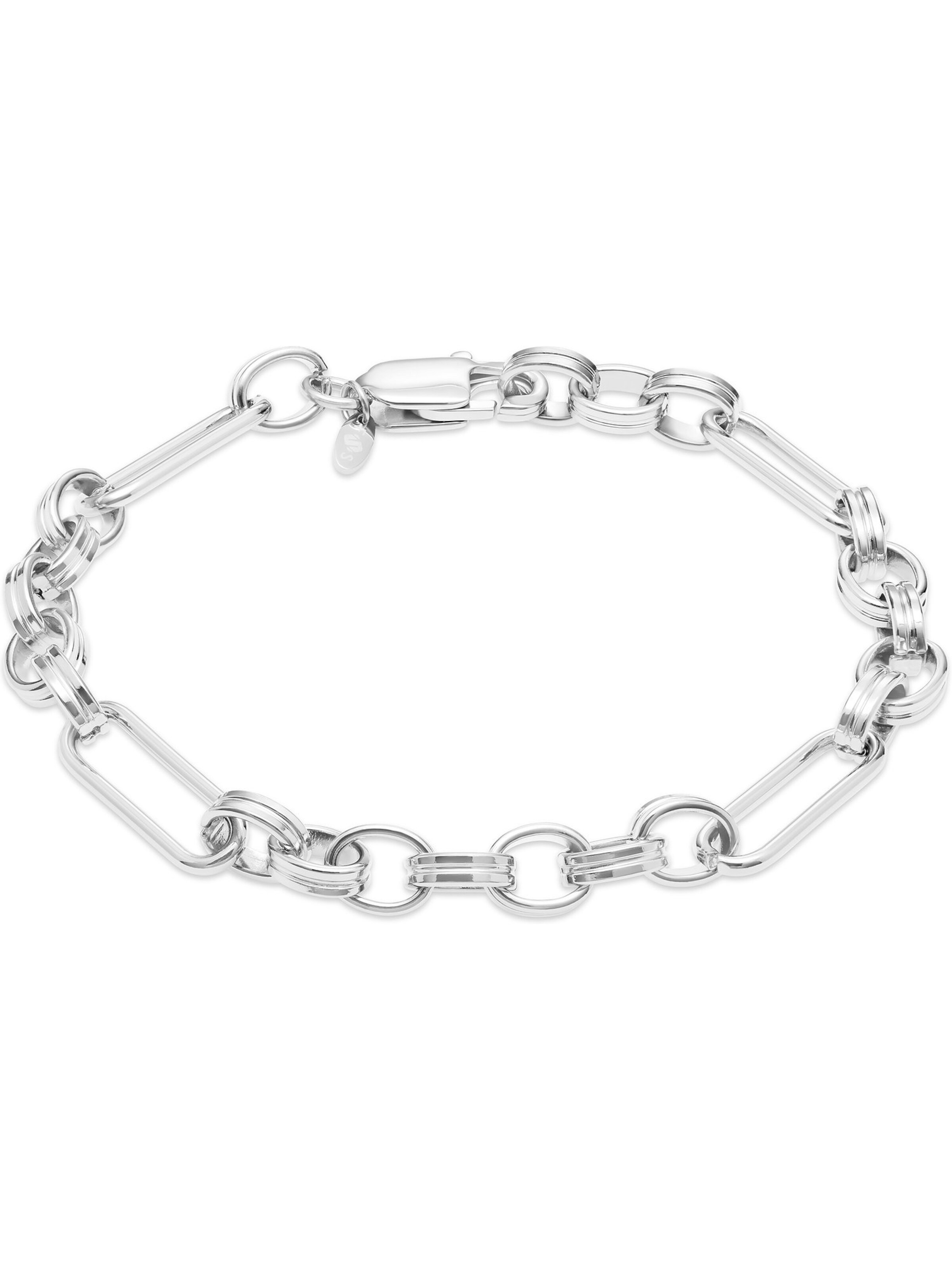 FAVS Armband in Silber: Vorderseite