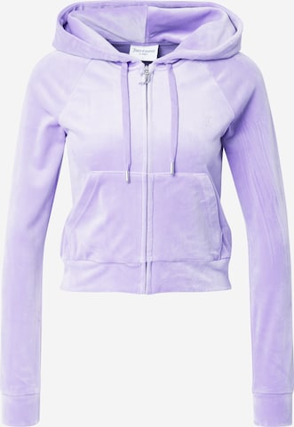 Juicy Couture Sweatjacke 'Madison' in Lila: Vorderseite