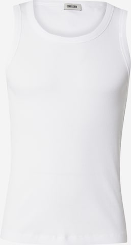 balts DRYKORN T-Krekls 'Nathan': no priekšpuses