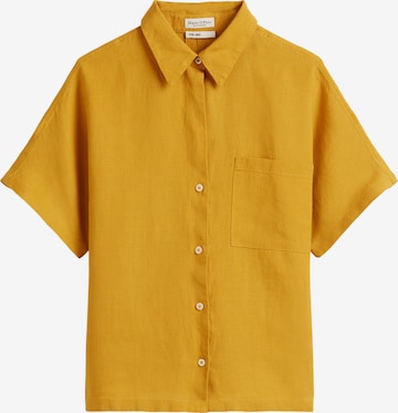 Marc O'Polo Blouse in Yellow: front