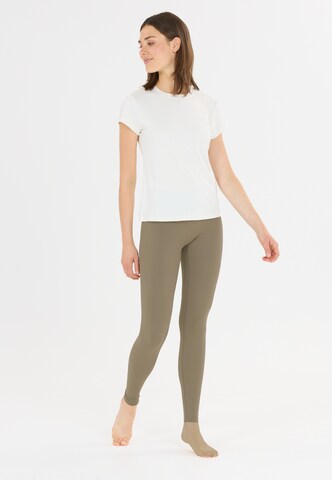 Athlecia Skinny Sportbroek 'Luxe' in Grijs