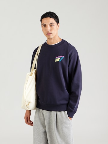 Felpa di new balance in blu