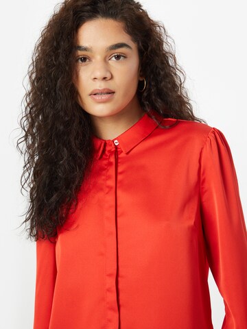 VILA Bluse in Rot