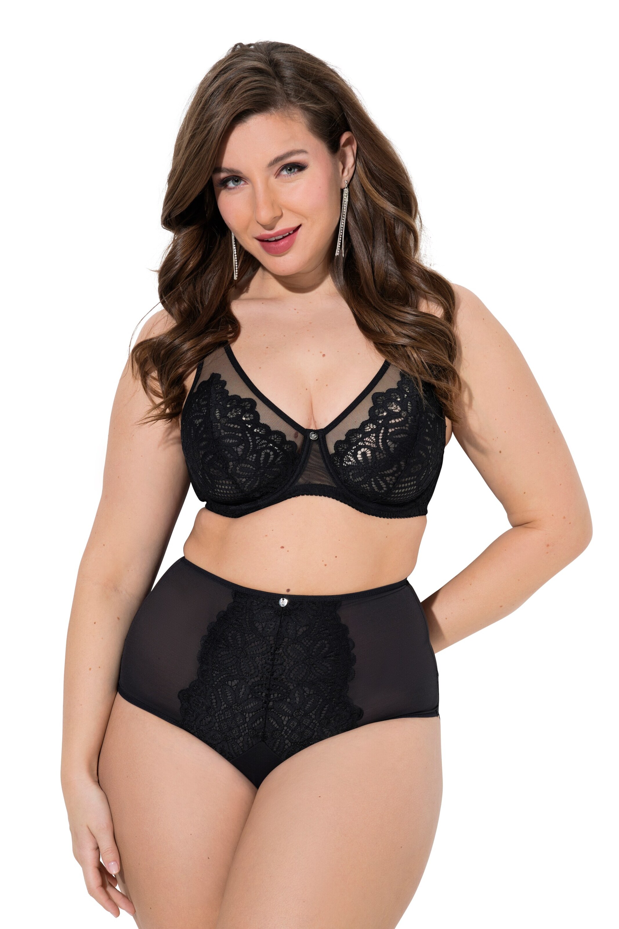 TruYou Panty in Black: front