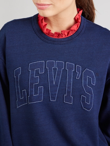 Sweat-shirt 'HERITAGE' LEVI'S ® en bleu