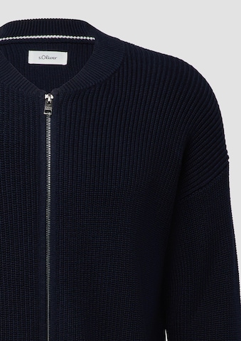 s.Oliver Strickjacke in Blau