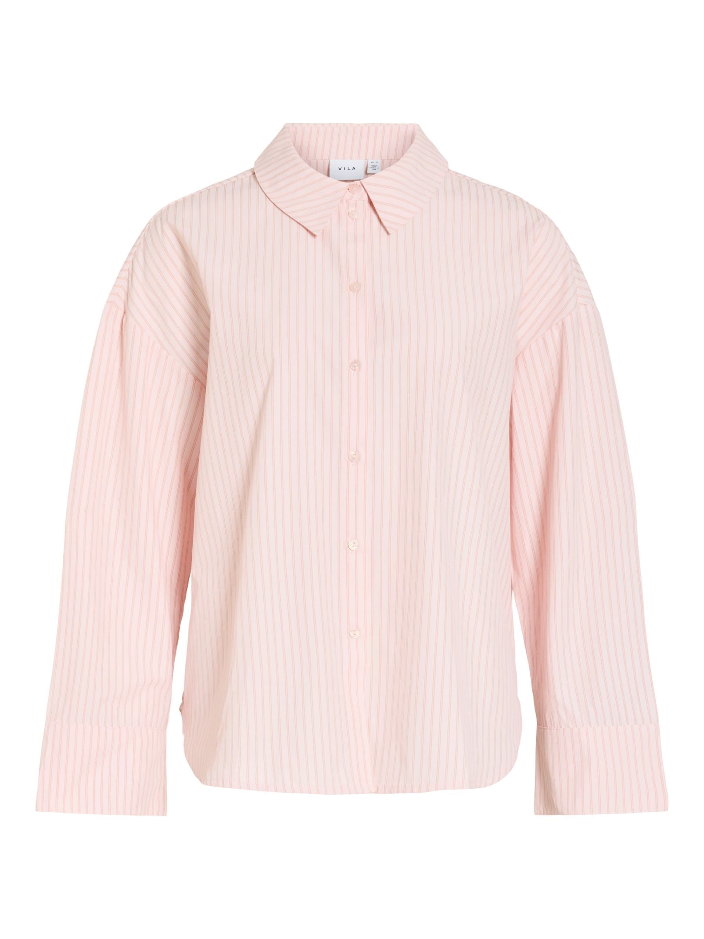 VILA Bluse 'VILUcka' i pink: forside