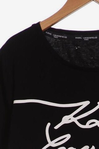 Karl Lagerfeld T-Shirt L in Schwarz