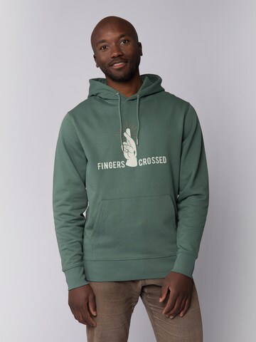 Watapparel Sweatshirt in Groen: voorkant