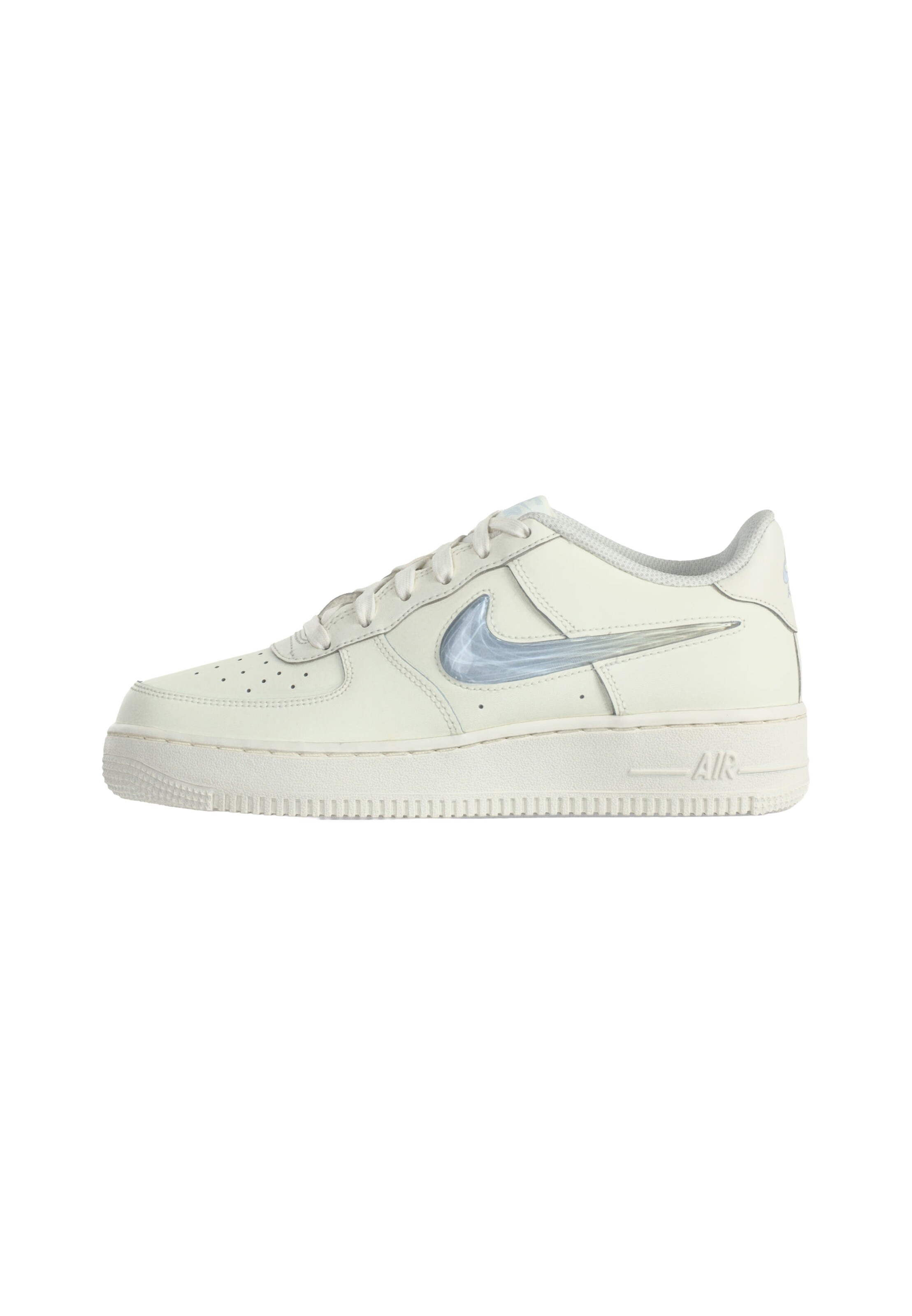 Nike Sportswear Sapatilhas 'AIR FORCE 1' em 35,5 em azul pombo / cinzento claro / branco natural, Vista do artigo