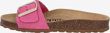 Palado Pantolette 'Malta' in Pink: predná strana