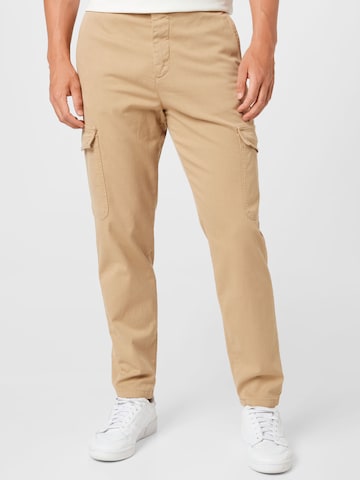 SELECTED HOMME - regular Pantalón cargo 'Buxton' en marrón: frente