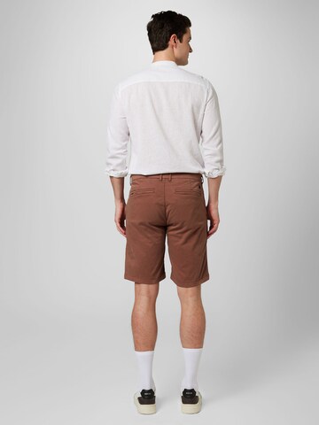 Regular Pantalon chino Casual Friday en marron