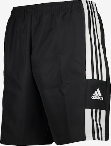 ADIDAS PERFORMANCE Regular Sportbroek 'Squadra 21 ' in Zwart: voorkant