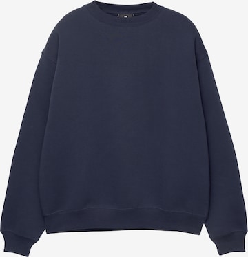 Felpa di Pull&Bear in blu: frontale