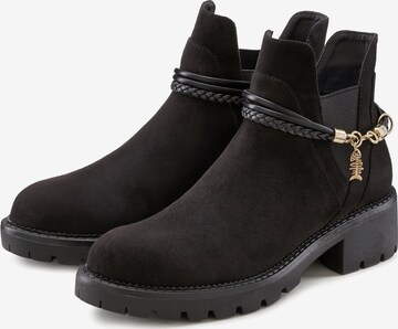 LASCANA Chelsea Boots i sort