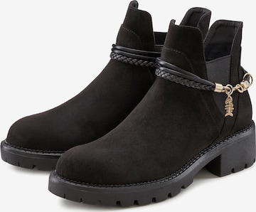 LASCANA Chelsea boots in Black