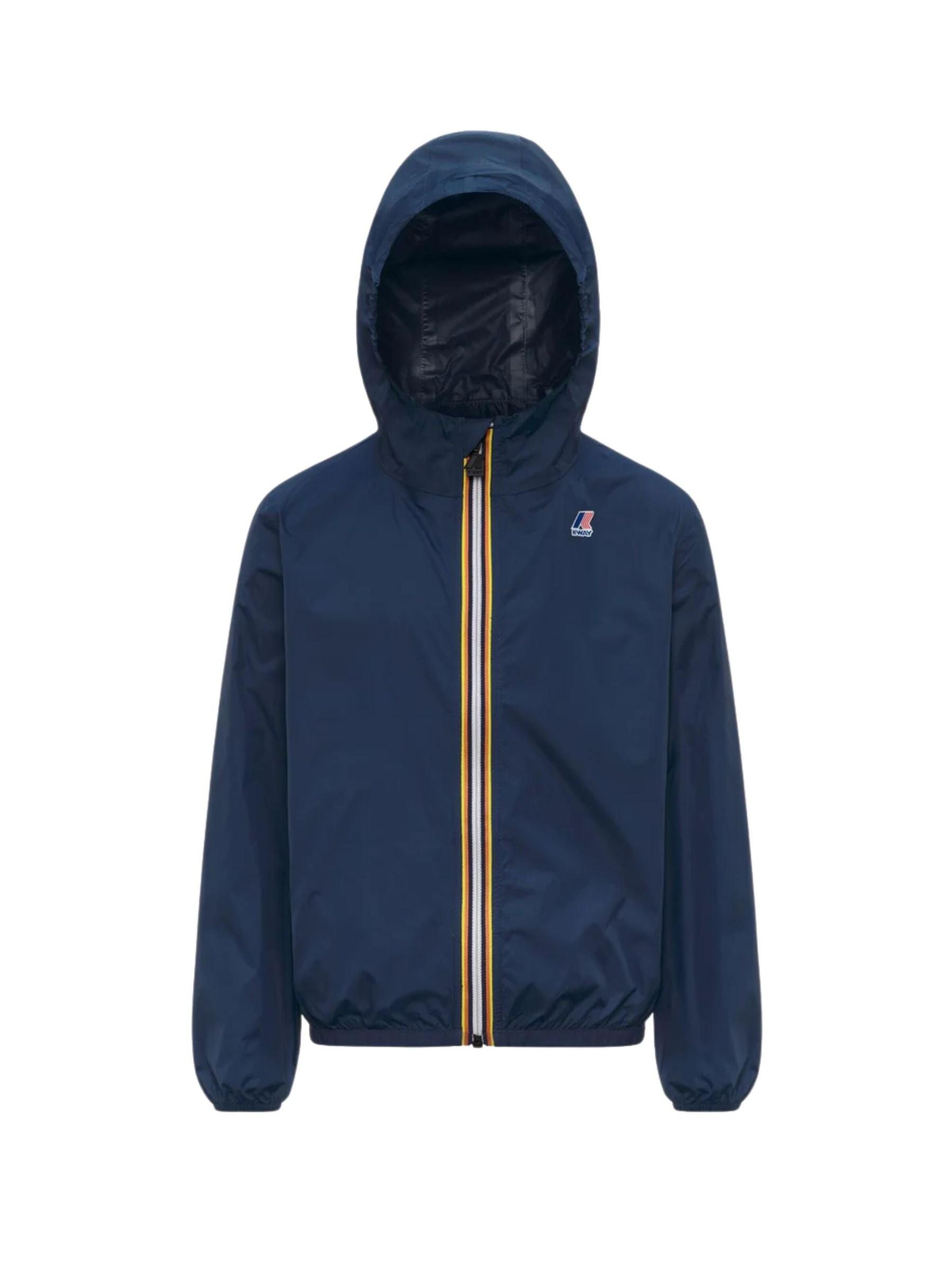 K-Way Tussenjas 'K-WAY KIDS P. LE VRAI 4.0 CLAUDE GIUBBINO' in Blauw: voorkant