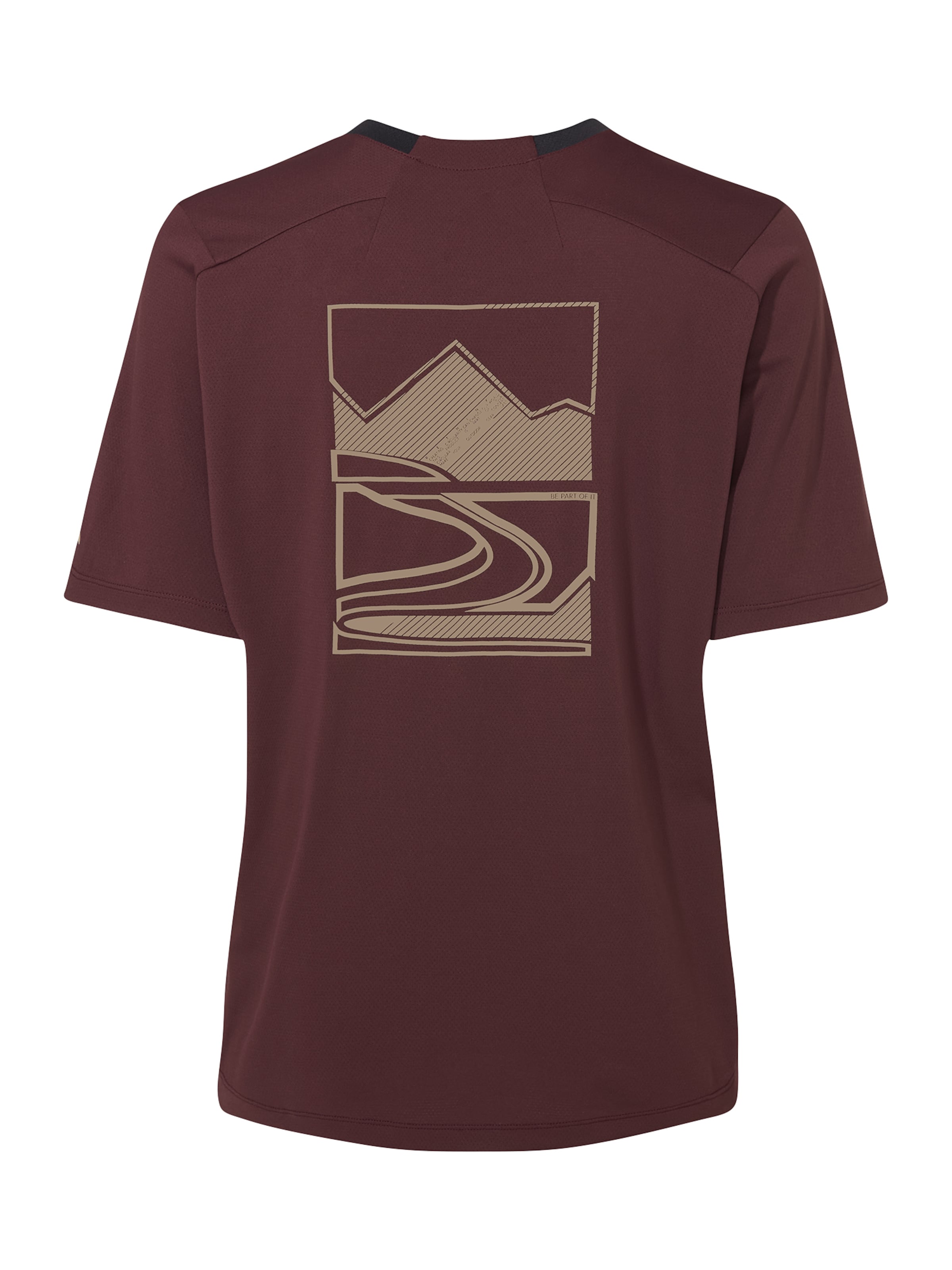 VAUDE Funktionsshirt 'Loamer' in Rot