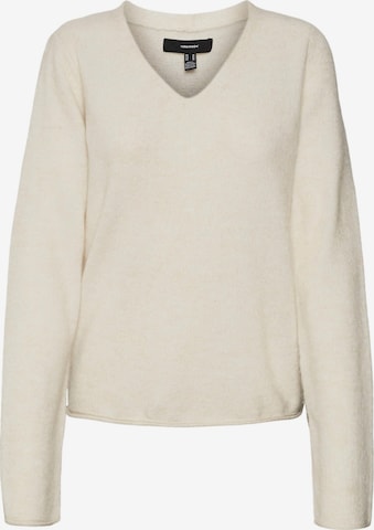 VERO MODA Pullover 'RAIN' i beige: forside