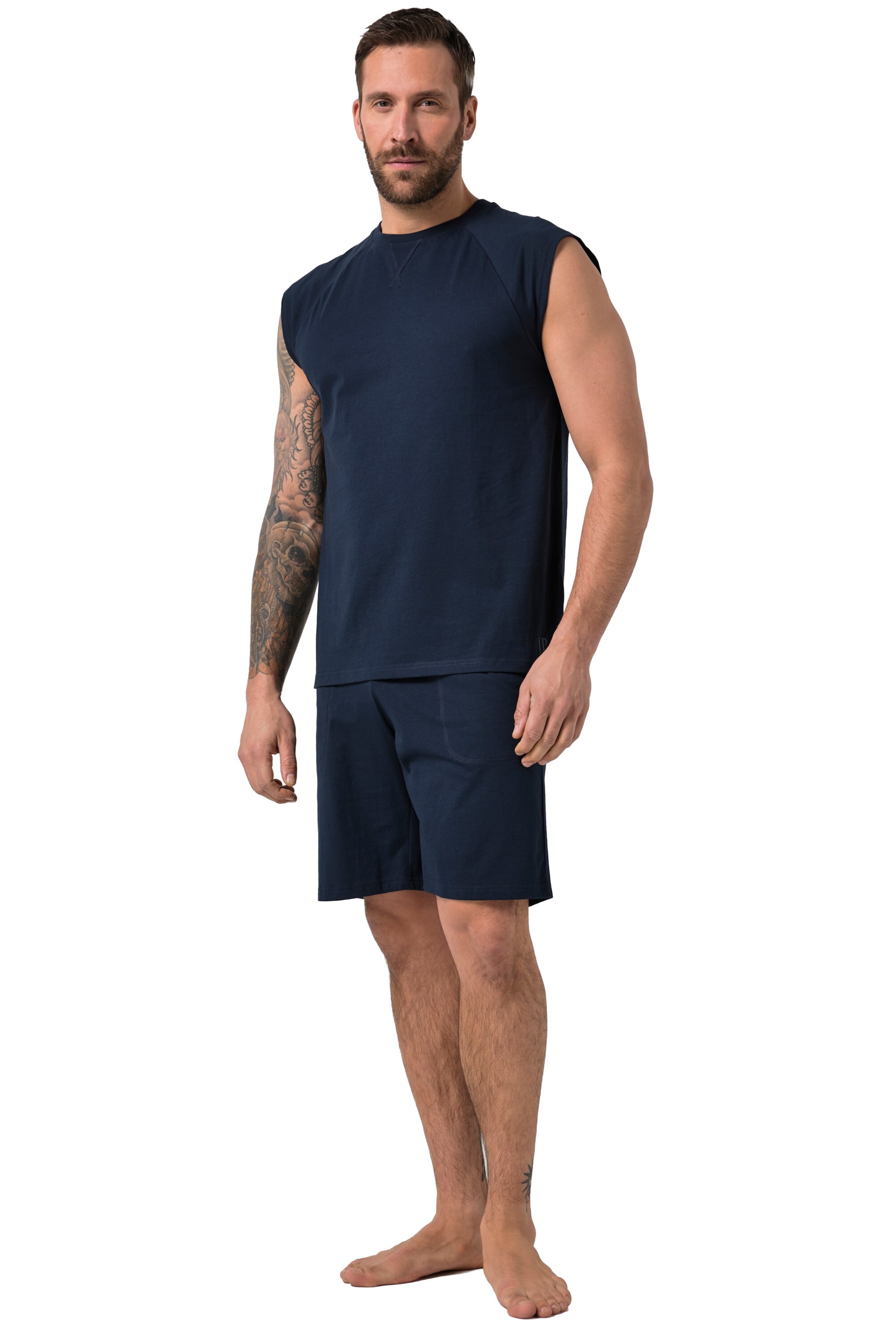 JP1880 Pyjama lang in Blauw