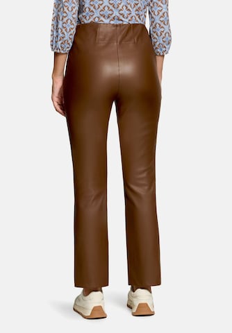 Slimfit Pantaloni di Betty Barclay in marrone