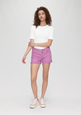 T-shirt QS en blanc