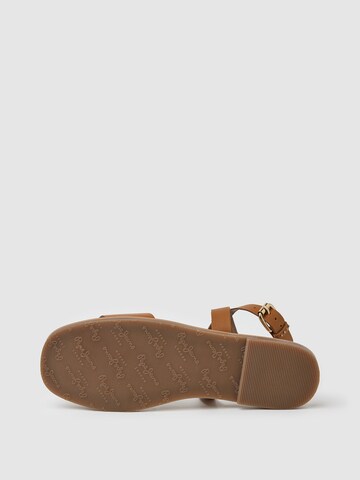 Pepe Jeans Strap Sandals 'Irma' in Brown