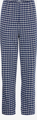 mėlyna ICHI Standartinis Kelnės 'KATE': priekis