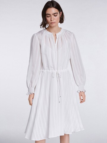 Robe-chemise SET en blanc : devant