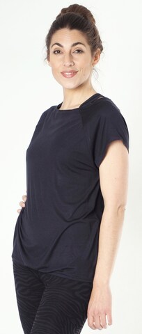 Kismet Yogastyle T-Shirt 'Jiva Tee' in Grau: predná strana