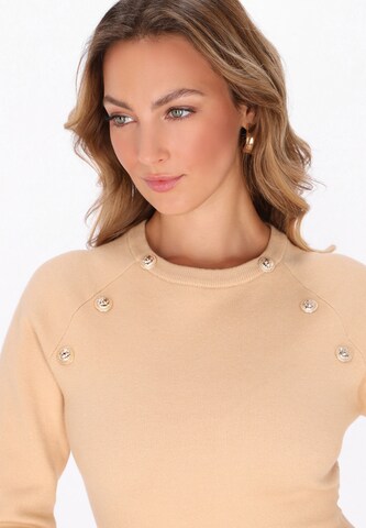 Pull-over faina en beige