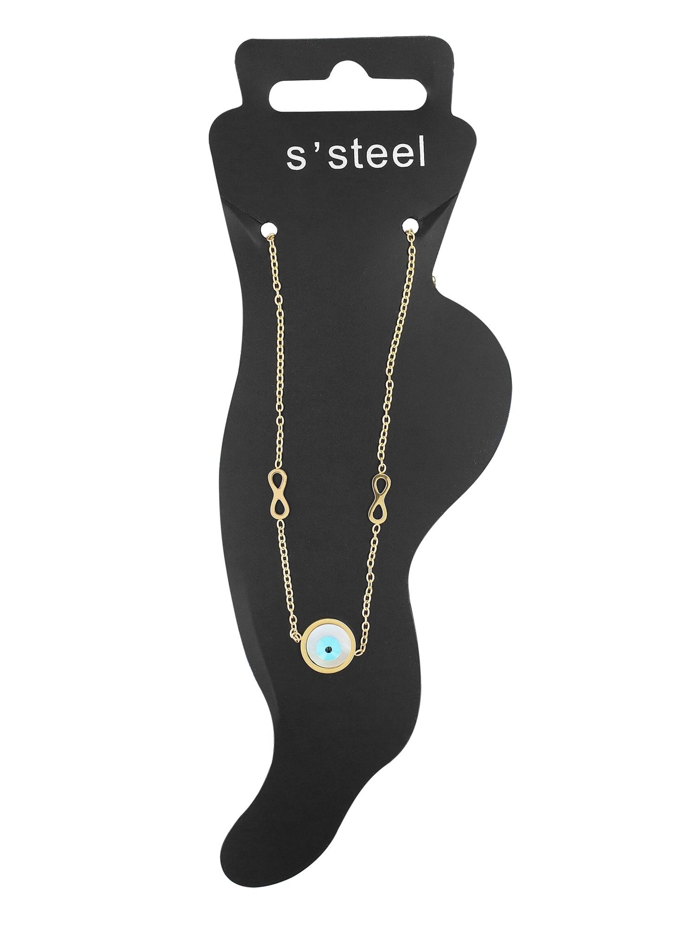 Akzent Foot Jewelry 'Wenna, langlebig' in Gold: front