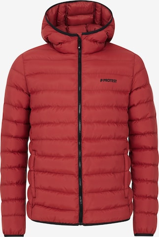 PROTEST Winterjacke 'PRTBASSO' in Rot: Vorderseite