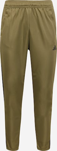 ADIDAS PERFORMANCE Sports trousers 'Essentials' in Green: front