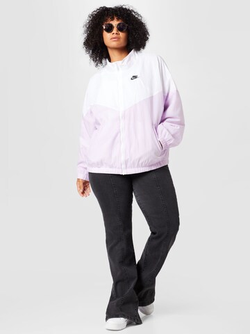 Nike Sportswear Sportovní bunda – bílá