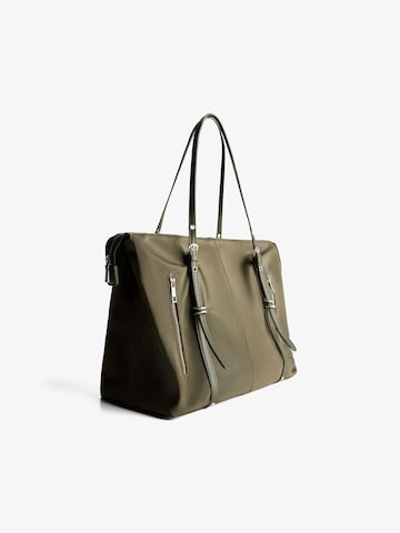 Cabas Bershka en vert