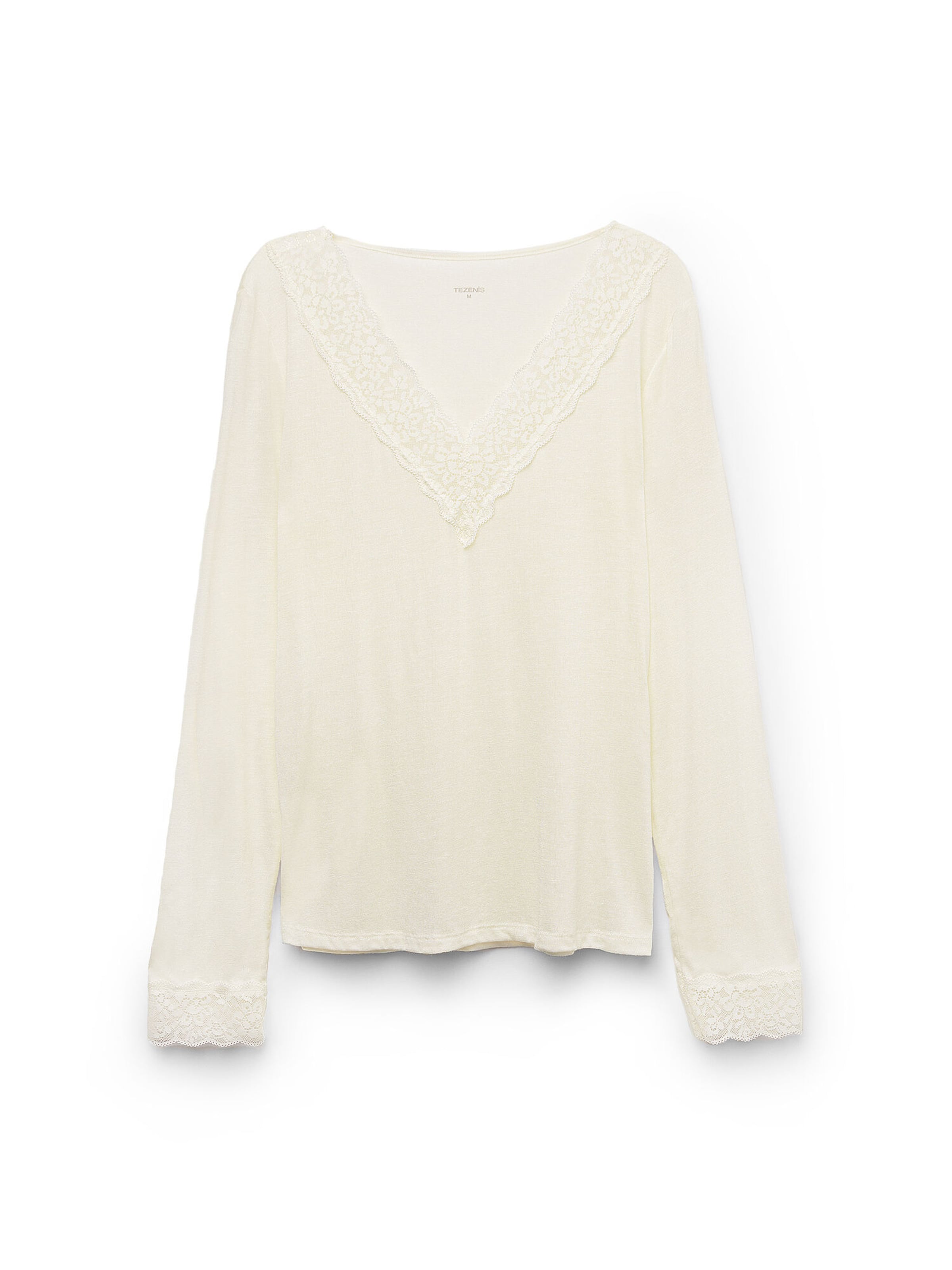 Tezenis Shirt in L in naturweiß, Produktansicht