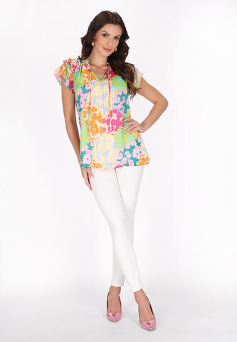 Camicia da donna 'Fashion Look' di faina in arancione