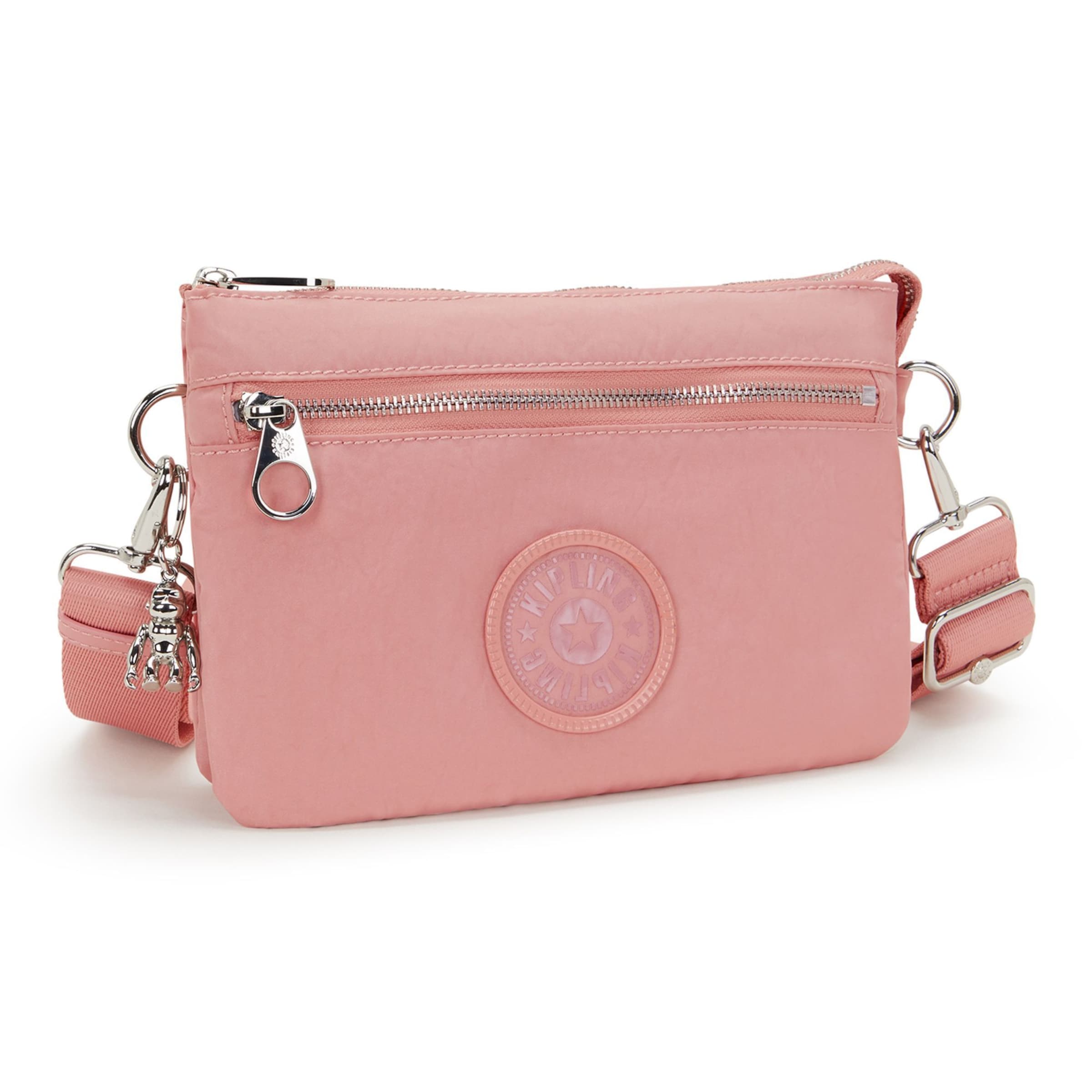 KIPLING Umhängetasche 'Riri Zip' in Pink
