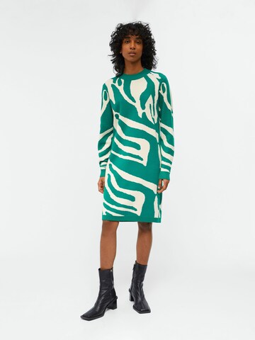 OBJECT Knitted dress 'RAY' in Green