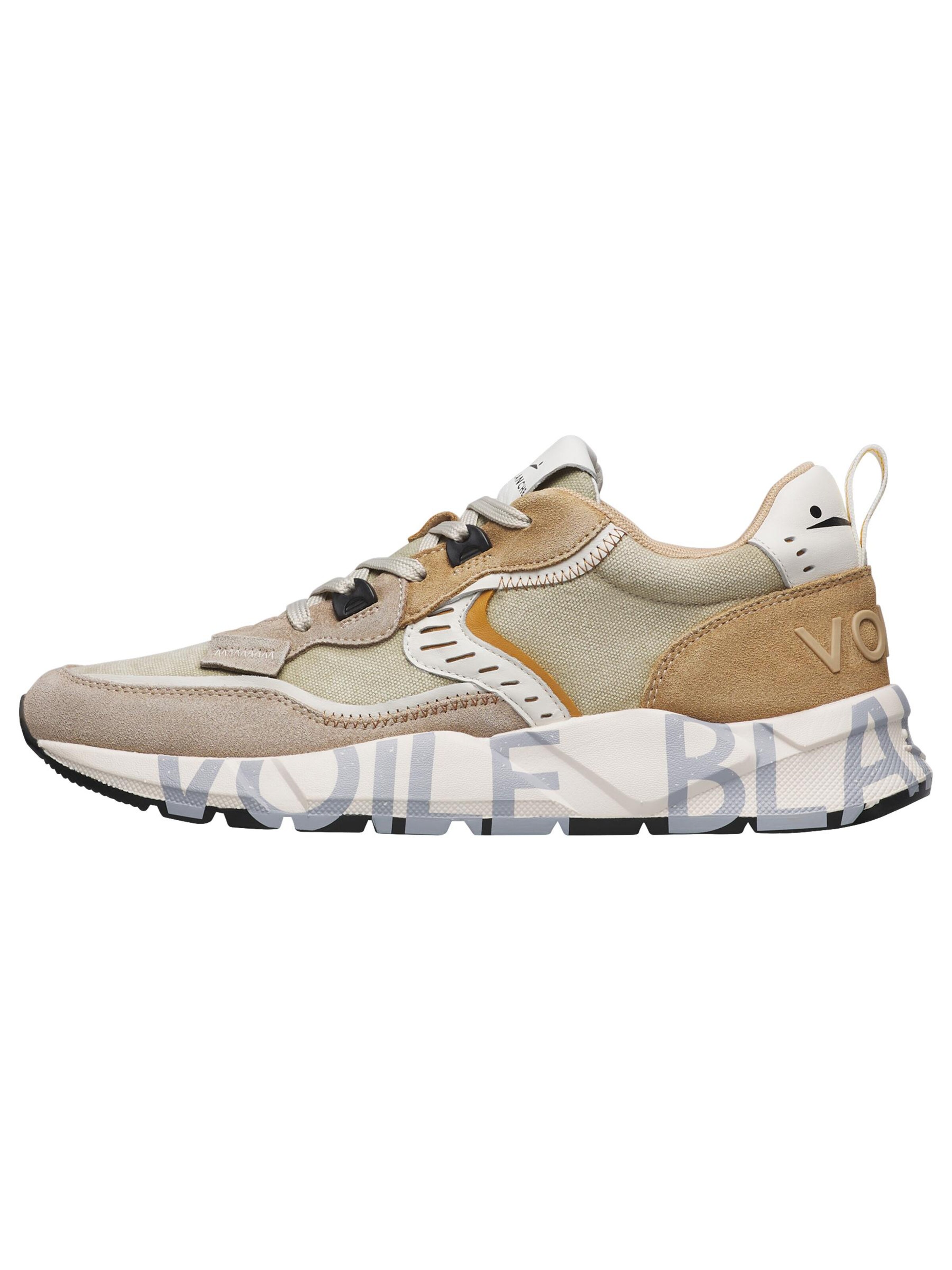 Voile blanche Sneakers laag 'CLUB01.' in Beige: voorkant