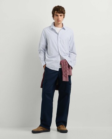 Pepe Jeans Regular Fit Hemd 'Reynols' in Blau