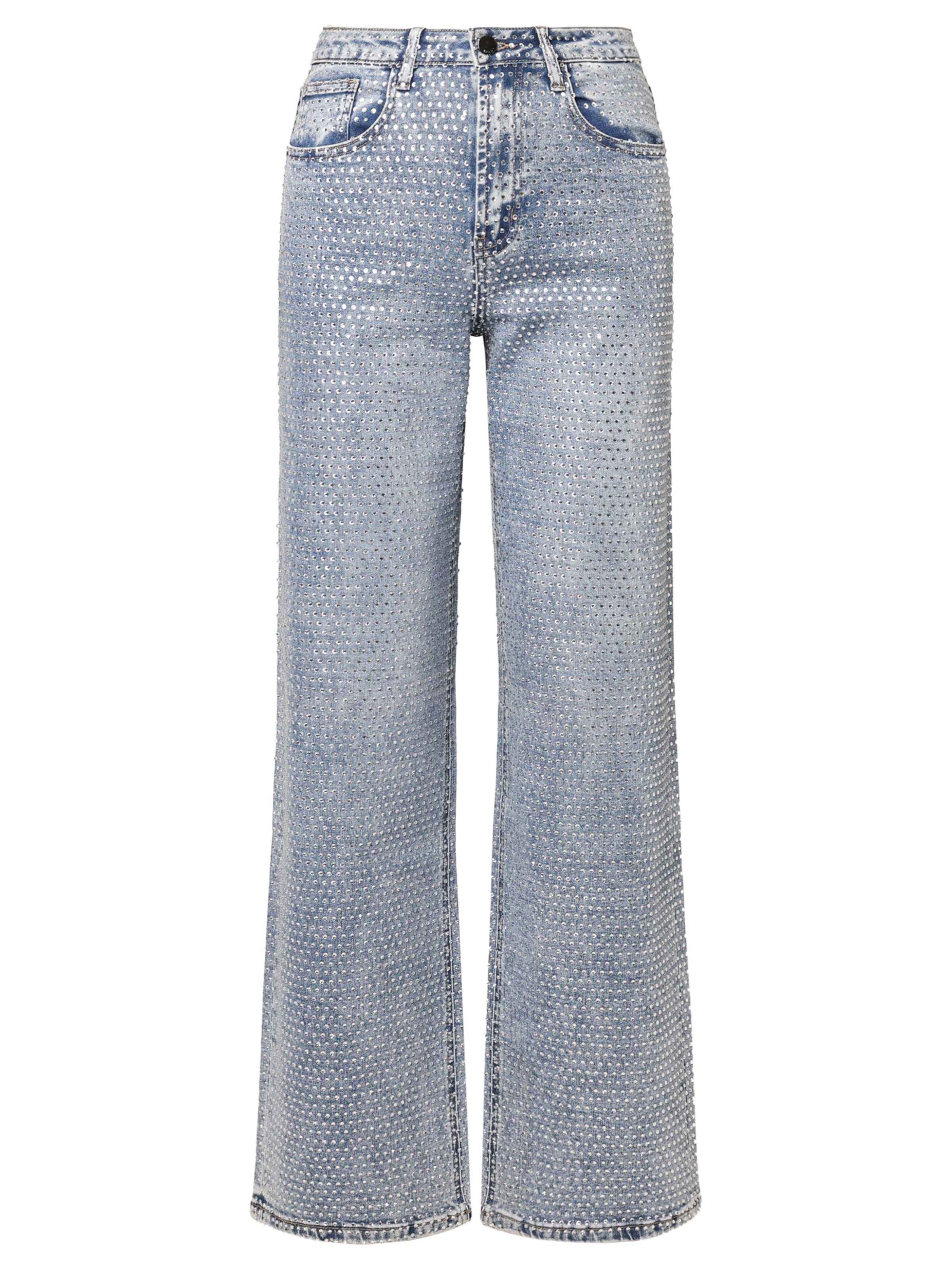 APART Wide leg Jeans in Blue: front