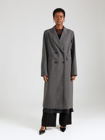 MEOTINE Ανοιξιάτικο και φθινοπωρινό παλτό 'BERRY' σε γκρι: μπροστά