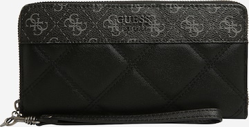 GUESS Wallet 'KATEY' in Black: front