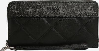 GUESS Geldbörse 'KATEY' in grau / schwarz, Produktansicht