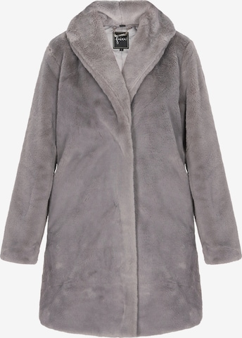 pilka faina Demisezoninis paltas: priekis